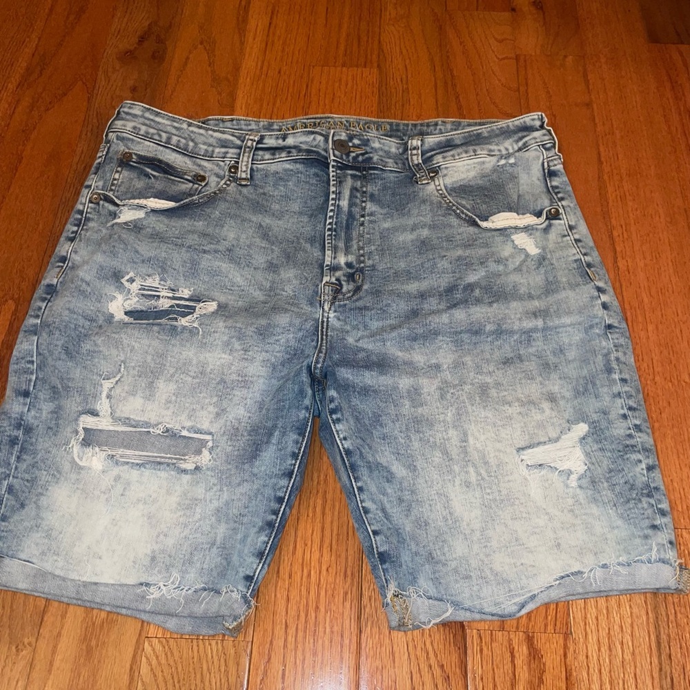 american eagle jean shorts